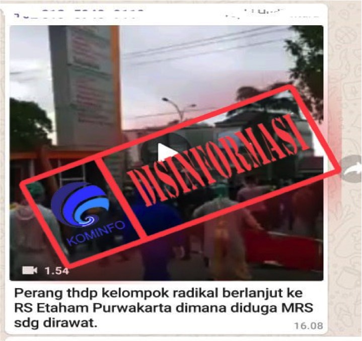 Video Bentrok Depan RS Efarina Etaham Purwakarta Tempat Rizieq Diduga Dirawat