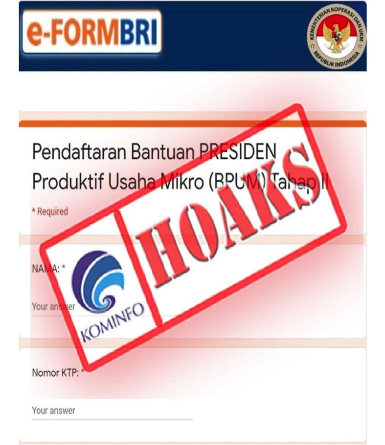 Link Pendaftaran Online Banpres untuk UKM Tahap II