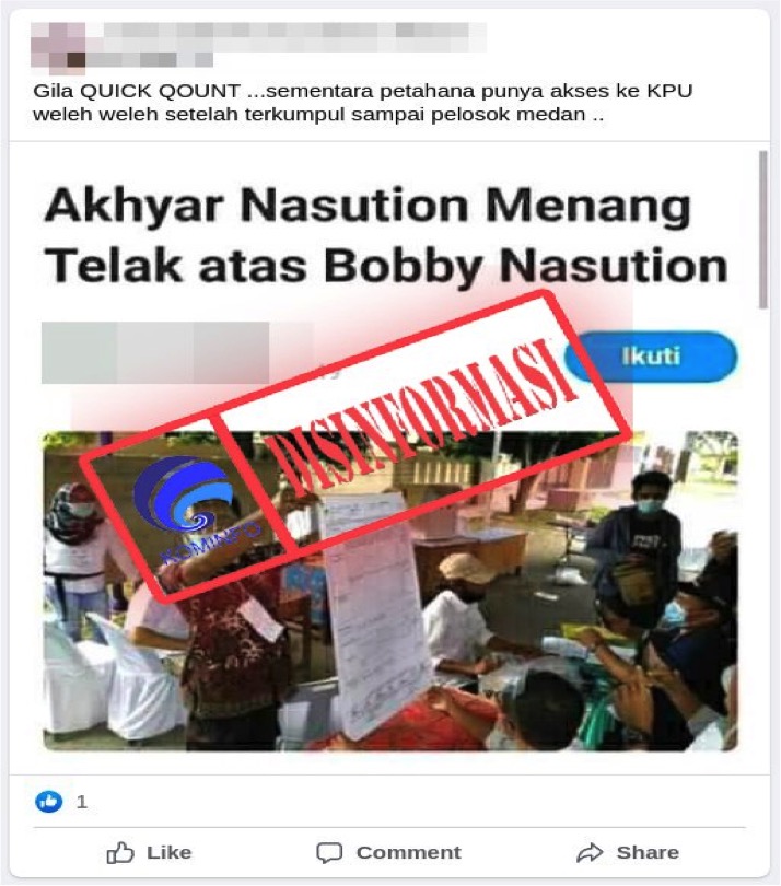 Foto Artikel Akhyar Nasution Menang Telak atas Bobby Nasution