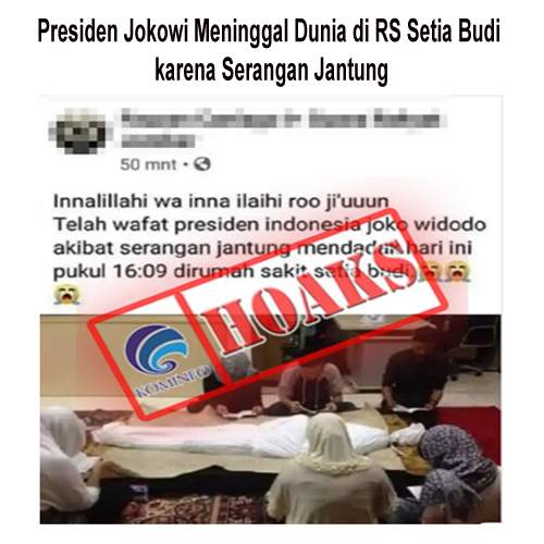 Presiden Jokowi Meninggal Dunia di RS Setia Budi karena Serangan Jantung