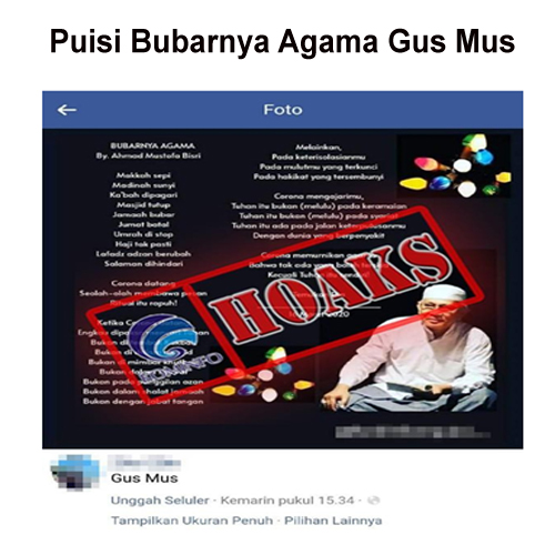 Puisi Bubarnya Agama Gus Mus