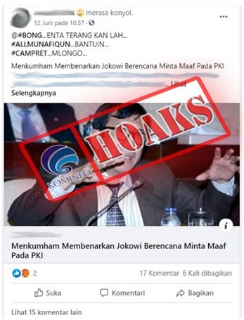 Menkumham Membenarkan Jokowi Berencana Minta Maaf ke PKI