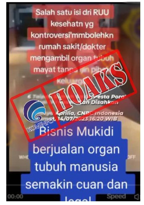 RUU Kesehatan Perbolehkan Dokter atau Rumah Sakit Ambil Organ Tubuh Mayat Tanpa Persetujuan Keluarga