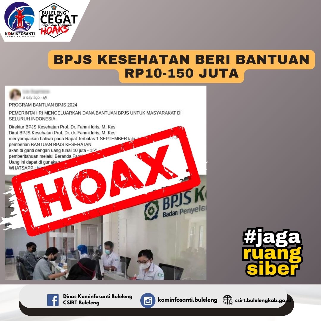 BPJS Kesehatan Beri Bantuan Rp10-150 Juta