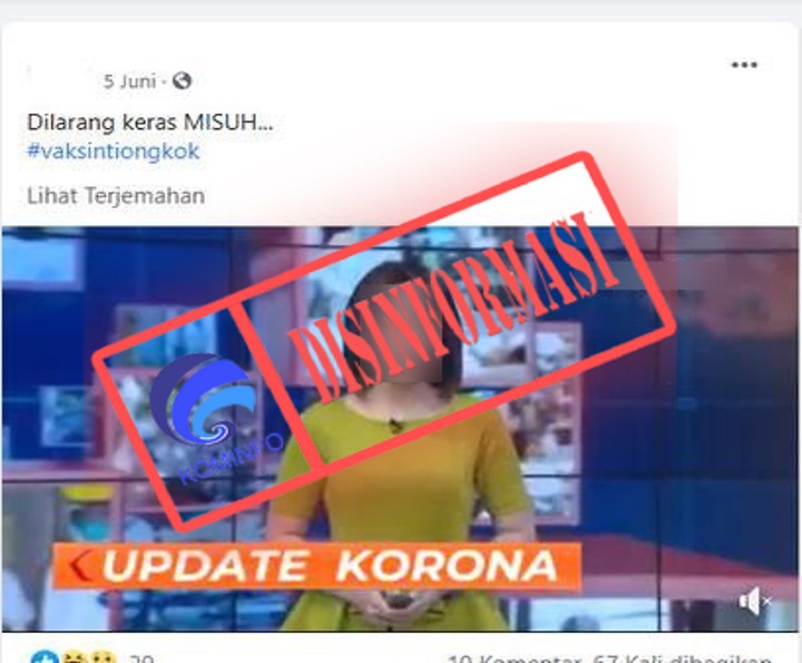 Video Pemberitaan tentang BPOM Hentikan Peredaran Vaksin Covid-19 dari Tiongkok