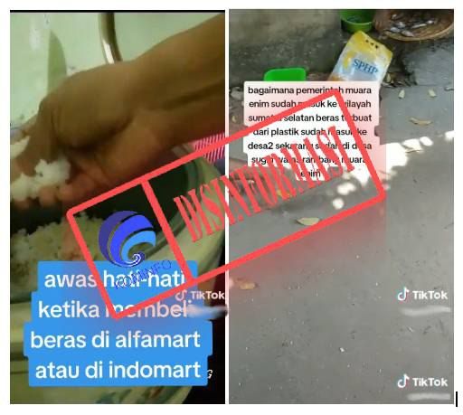 Beras SPHP Bulog Mengandung Plastik