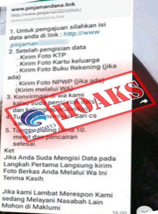 Informasi Pinjaman Dana Online Mengatasnamakan Bank Indonesia