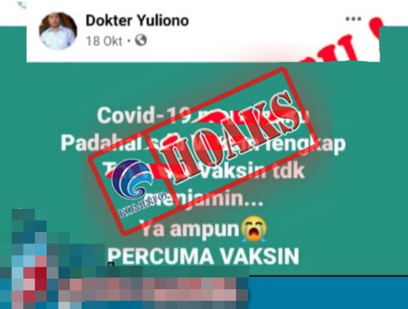 Akun Facebook Mengatasnamakan Kabid P2P Dinkes dan KB Kabupaten Sampang dr. Yuliono