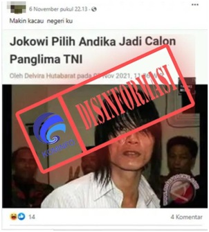 Jokowi Pilih Andika Jadi Calon Panglima TNI