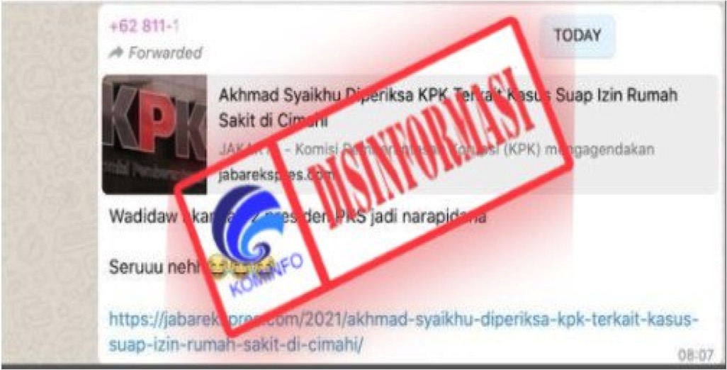 Presiden PKS Akhmad Syaikhu Diperiksa KPK Soal Suap RS Cimahi