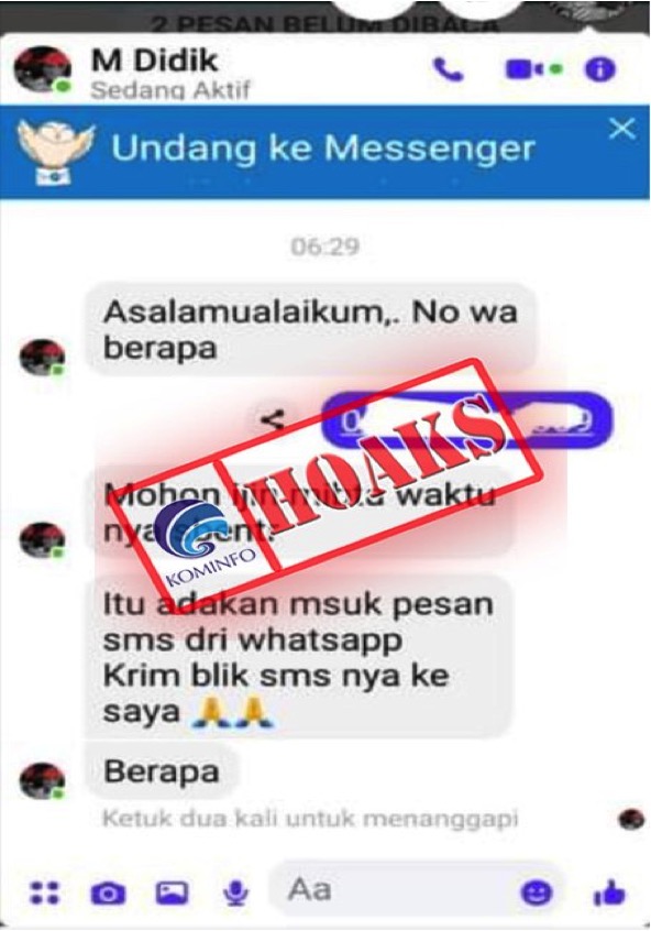 Akun Facebook Mengatasnamakan Anggota DPRD Kota Batu