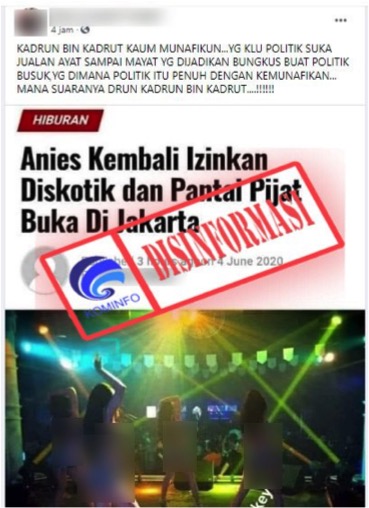 Anies Izinkan Diskotek dan Panti Pijat