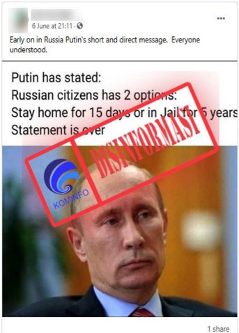 Vladimir Putin Ancam Warga yang Keluyuran Bakal Dibui 5 Tahun