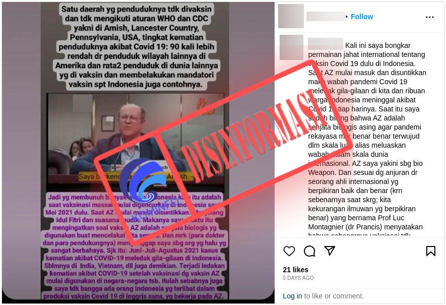 Tingkat Kematian Akibat Covid-19 di Komunitas Amish Rendah karena Penduduknya Tolak Vaksinasi dan Abaikan Aturan WHO