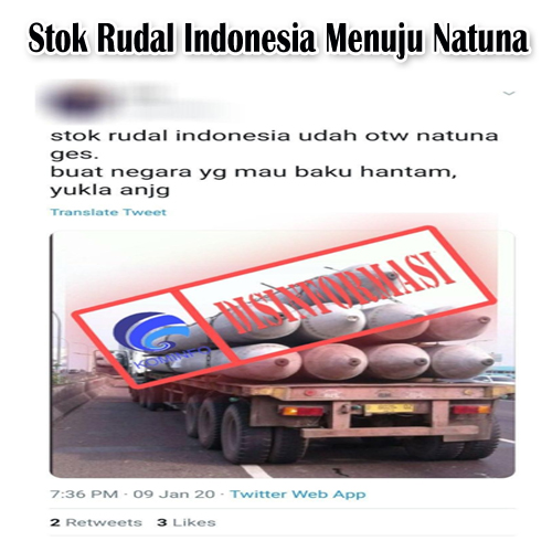 Stok Rudal Indonesia Menuju Natuna