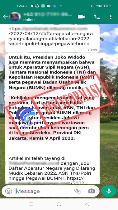 Aparatur Sipil Negara Dilarang Mudik Lebaran 2022