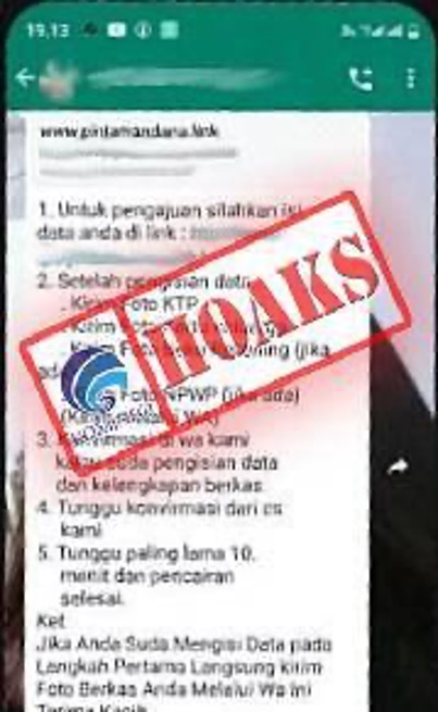 Pinjaman Dana Online Mengatasnamakan Lembaga Penjamin Simpanan (LPS)