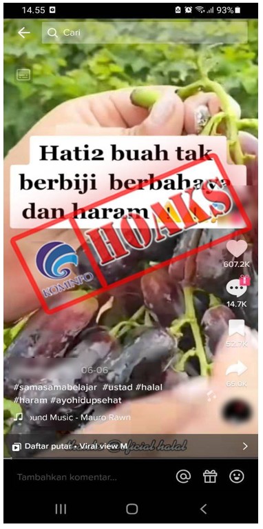 Buah Hasil Rekayasa Genetik Tidak Berbiji Berbahaya dan Haram