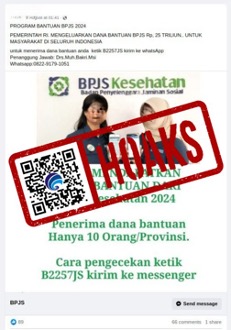 BPJS Kesehatan Salurkan Bantuan Dana Sebesar Rp25 Triliun