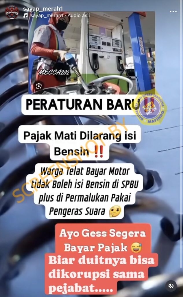 Penunggak Pajak Dilarang Beli BBM oleh Pertamina