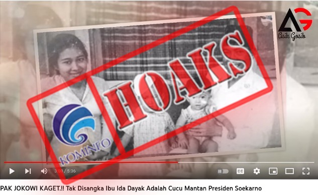 Ida Dayak Adalah Cucu Mantan Presiden Soekarno