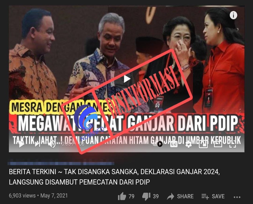 Megawati Pecat Ganjar Pranowo dari PDIP karena Berhubungan Baik dengan Anies Baswedan