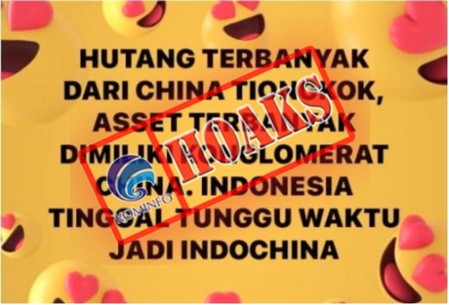 China Pemberi Utang Terbanyak ke Indonesia