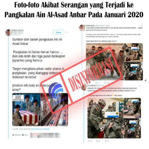 Foto-foto Akibat Serangan yang Terjadi ke Pangkalan Ain Al-Asad Anbar Pada Januari 2020