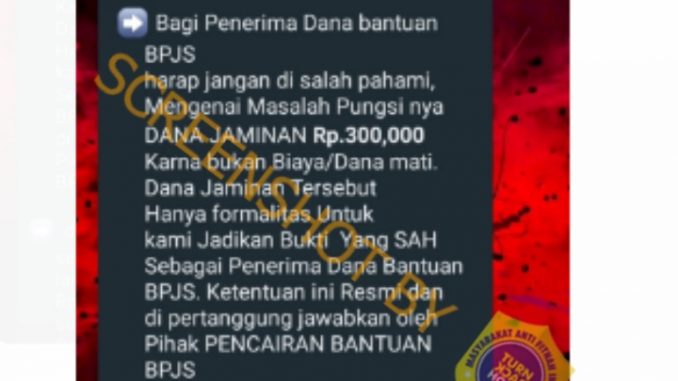 BPJS Kesehatan Berikan Dana Bantuan Rp100 Juta