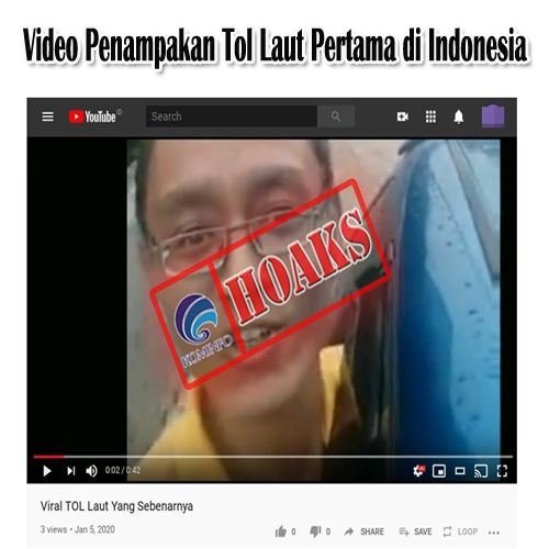 Video Penampakan Tol Laut Pertama di Indonesia