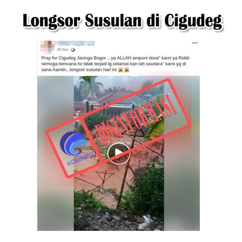 Longsor Susulan di Cigudeg