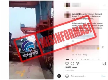 Pungli Menggunakan Kantung Plastik di Pelabuhan Priok