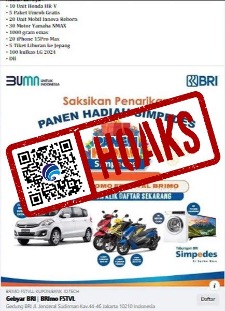 Pembagian Hadiah Panen Simpedes dari BRI