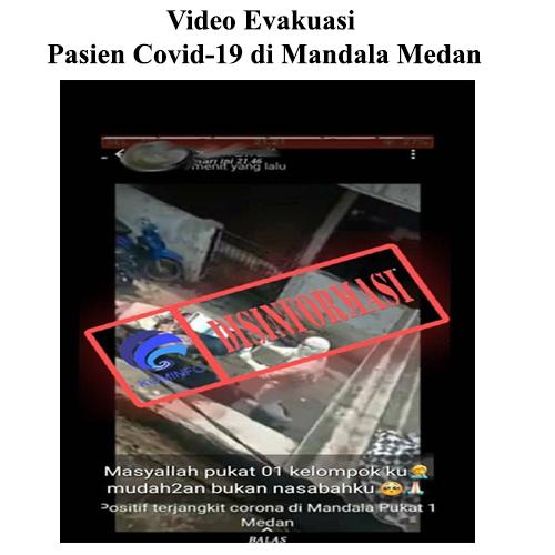 Video Evakuasi Pasien Covid-19 di Mandala Medan