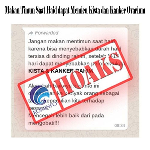 Makan Timun Saat Haid Dapat Memicu Kista dan Kanker Ovarium