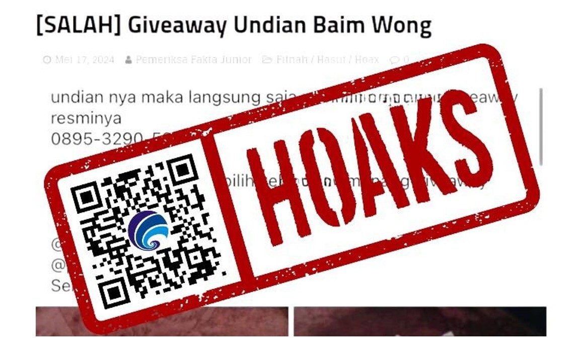 Giveaway Undian Baim Wong