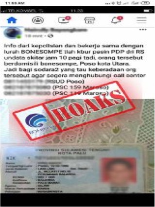 Pasien PDP Corona Kabur dari RS Undata