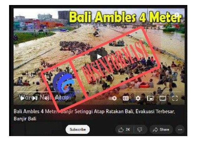 Video Banjir di Bali Setinggi Atap dan Tanah Ambles Empat Meter hingga Evakuasi Terbesar