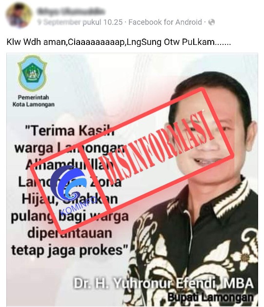 Gambar Bupati Lamongan Ajak Perantau untuk Pulang Kampung