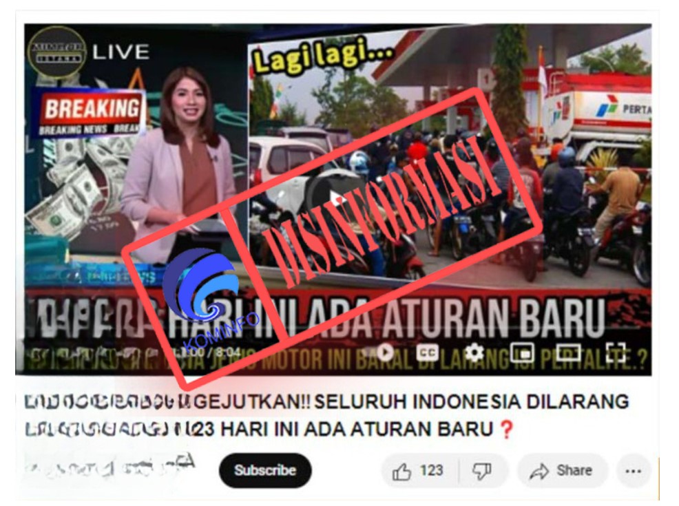 Pemerintah Tetapkan Seluruh Jenis Sepeda Motor Dilarang Isi Pertalite Tahun 2023