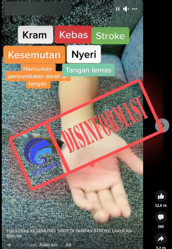 Menepuk Telapak Tangan dengan Sendok Dapat Menghilangkan Kesemutan dan Strok