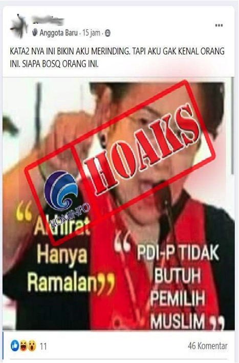 Megawati Sebut PDIP Tak Butuh Pemilih Muslim