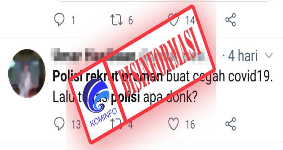 Polisi Rekrut Preman untuk Menegakkan Protokol Covid-19