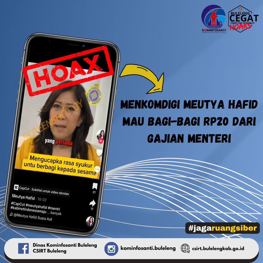 Menkomdigi Meutya Hafid Mau Bagi-Bagi Rp20 dari Gajian Menteri