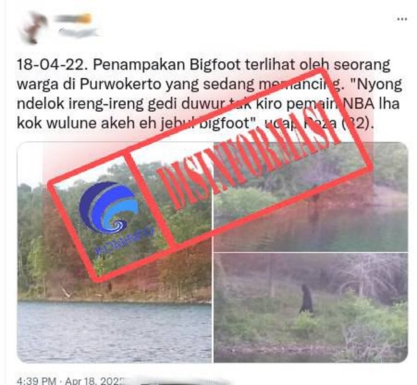 Foto Penampakan Bigfoot di Purwokerto