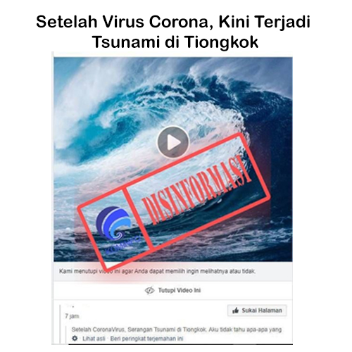 Setelah Virus Corona, Kini Terjadi Tsunami di Tiongkok