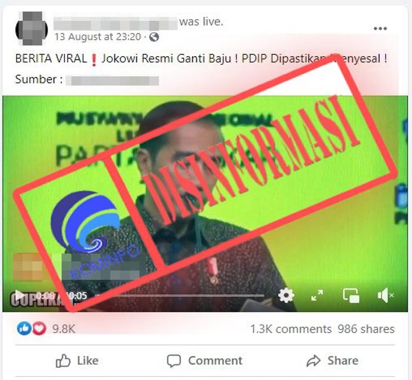 Video Jokowi Resmi 