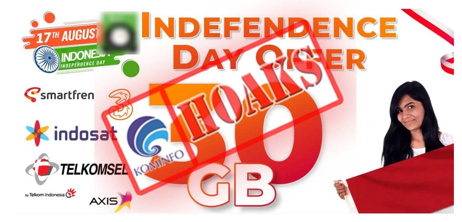 Kuota Internet Gratis Hari Kemerdekaan Indonesia Sebesar 30 GB