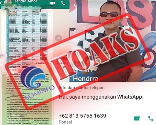 Informasi Lelang Barang Sitaan Mengatasnamakan Kepala BNN Kabupaten Musi Rawas