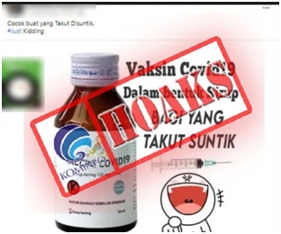 Vaksin Covid-19 Berbentuk Sirup bagi yang Takut Disuntik